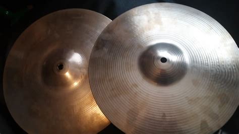 Sabian 13 AA HI HATS CYMBALS Top 784 G Bottom 1049 G VERY Reverb