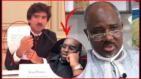 Urgent Juan Branco Lache Une B Mbe Sur Amadou Sall Et Farba Ngom