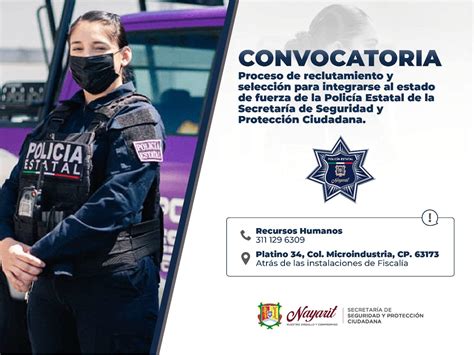 Convocatoria Policía Estatal Nayarit