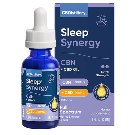 Cbdistillery Extra Strength Cbn Cbd Sleep Tincture 1 3 Full