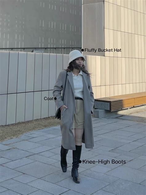 Ootd In Korea🇰🇷 Winter Ep3 ️ ลุคนี้คุมโทนมินิมอลที่โซล🍂 แกลเลอรีที่