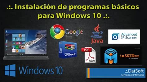 Cómo se instala un programa en Windows 10 Haras Dadinco