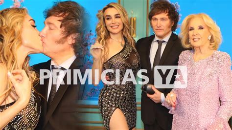 Las Fotos Del Debut De Mirtha Legrand Con F Tima Florez Y Javier Milei