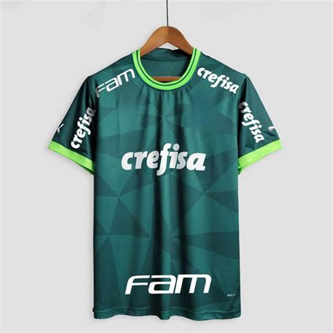 Camisa Palmeiras Home Patroc Nios Torcedor Masculina