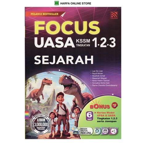 BUKU RUJUKAN FOCUS TINGKATAN 1 2 3 KSSM SEJARAH Shopee Malaysia