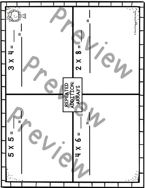 Multiplication As Repeated Addition Arrays Worksheets Made By Teachers