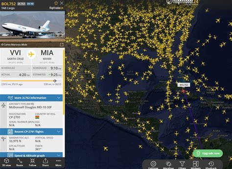 One Of The Last Cargo Md10dc10 In Service Rflightradar24