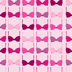 Lingerie Panty And Bra Seamless Pattern Royalty Free Vector