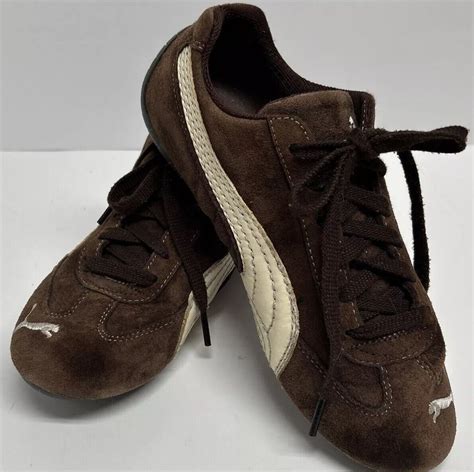 Puma Speed Cat Suede Leather Brown with Creme Athleti… - Gem