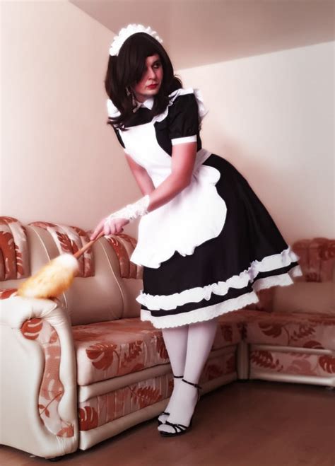 Maidkelly Sissy At Work Loveit Dusting Washing No Mind Just