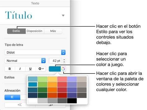 Pages Para Mac Cambiar El Color Del Texto En Un Documento De Pages CO