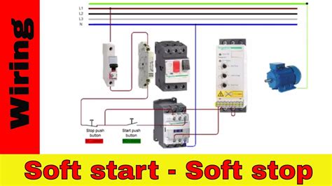 Control Wiring Diagram Of Soft Starter Soft Starter Control