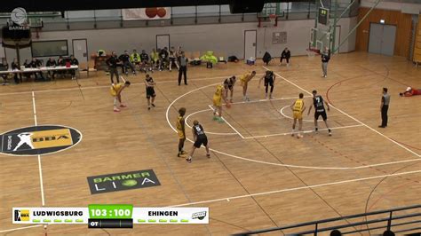 ProB Livestream Porsche Basketball Akademie Vs TEAM EHINGEN URSPRING