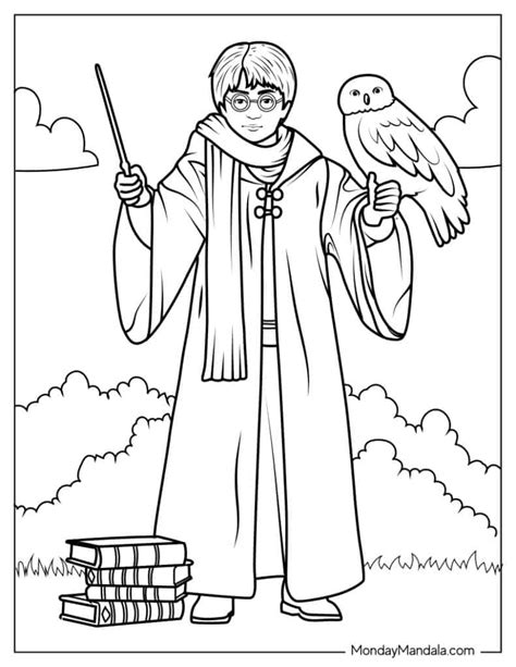 Harry Potter Chamber Of Secrets Coloring Pages