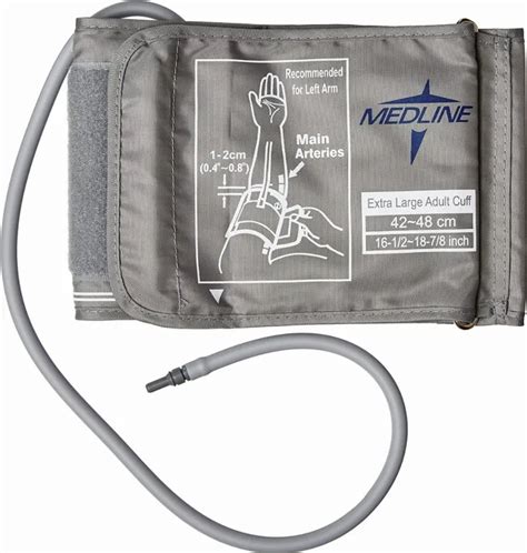 Medline Blood Pressure Cuff X Large Adult Grey Lazada Ph