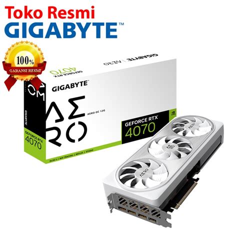 Jual Gigabyte Vga Geforce Rtx 4070 Aero Oc 12g Gv N4070aero Oc 12gd