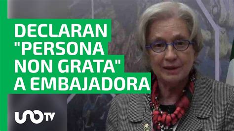 Ecuador Declara “persona Non Grata” A Embajadora De México Por Dichos