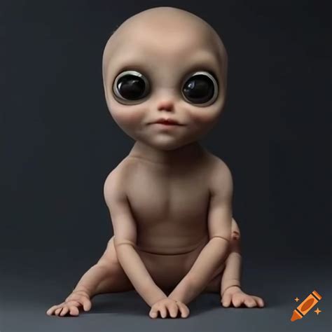 Cute Alien Baby On Craiyon