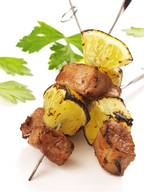 Recette Brochettes De Porc Au Citron Marie Claire