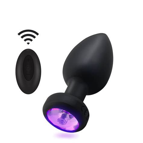 Wholesale Silicone Led Anal Plug Male Female Lealso