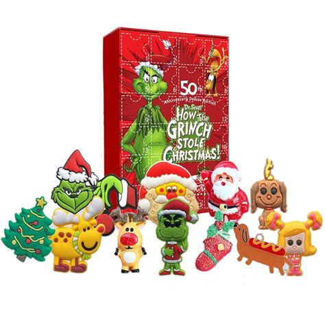 Christmas Advent Calendar Contains Gifts Christmas Cute Resin