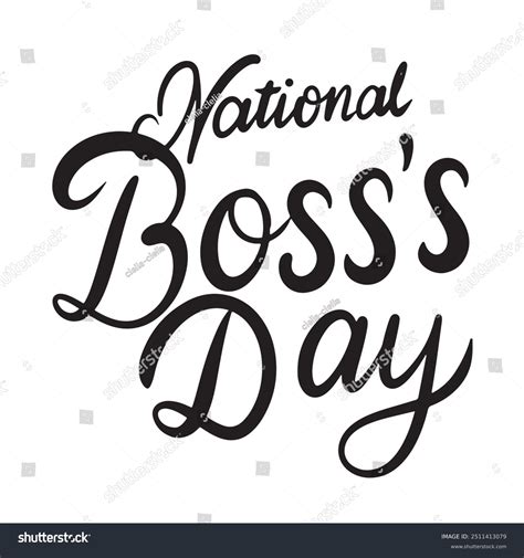 12 World Boss Day Post Stock Vectors And Vector Art Shutterstock