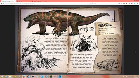 Ark Survival Evolved New Dino Release Dossier For Megalania The Wall