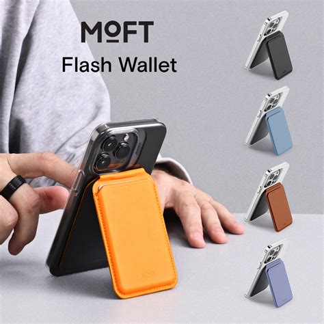 Moft Flash Wallet And Stand Magnetic Compatible ขาตั้งโทรศัพท์มือถือ กระเป๋าสตางค์ เข้าได้กับ