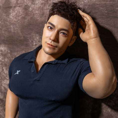 Real 170cm Mael Sex Doll Fitness Coach Level Physique Silicone Head Silicone Body Integrated