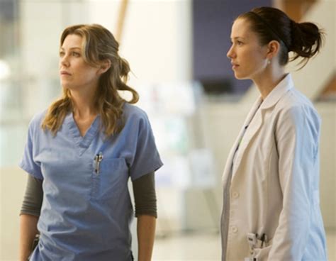 Ellen Pompeo And Chyler Leigh Greys Anatomy From Tv Pregnancies How