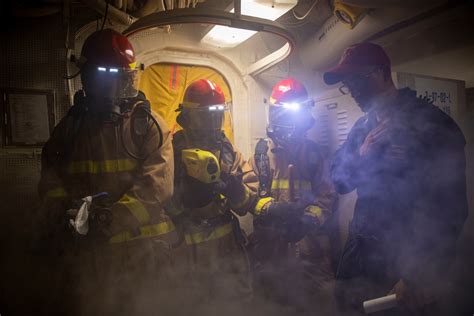 Dvids Images Uss Barry Sailors Conduct General Quarters Drill