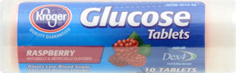 Kroger® Raspberry Glucose Tablets 10 Ct Qfc