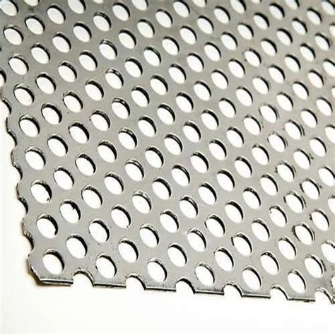 Jindal Slot Hole Stainless Steel Preforated Sheet For Industrial At Rs