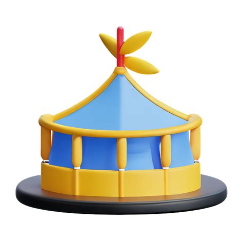 Carnival 3d Rendering Icon Illustration 28712372 Png