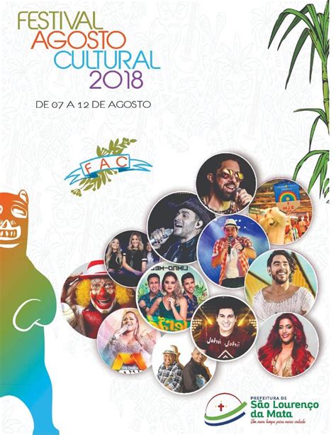 S O Louren O Da Mata Festival Agosto Cultural