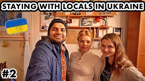 Couchsurfing Experience With Locals In Kyiv Ukraine I Cooked Indian