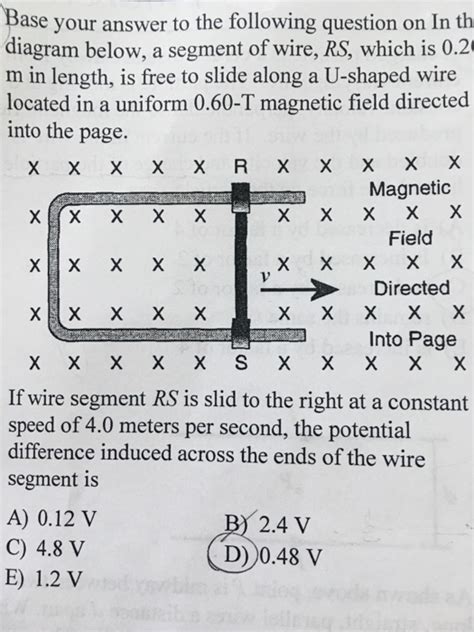 Solved Base Your Answer To The Following Question On In Th Chegg