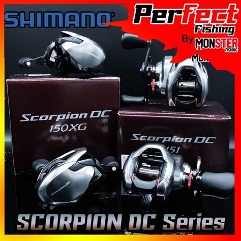 รอกหยดนำชมาโน SHIMANO SCORPION DC 150 151 HG และ XG NEW 2021 มทง