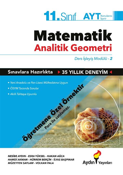 S N F Matematik Mod Lleri Mod L Analitik Geometri Nesibe Ayd N