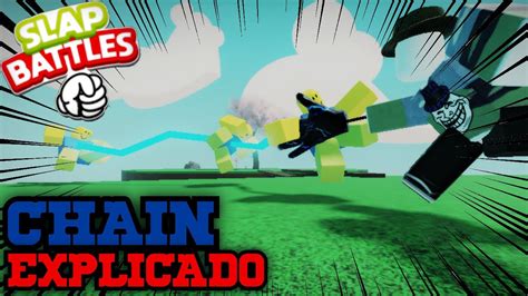 CHAIN Explicando Gloves Slap Battles Roblox YouTube