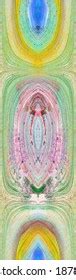 Sky Imitating Female Vagina Visual Allegories Stock Photo