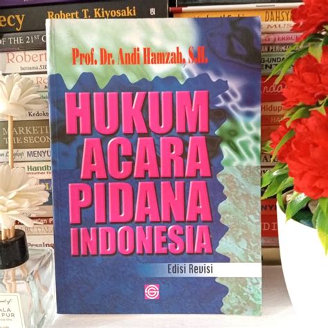 Jual Original Buku Hukum Acara Pidana Indonesia Edisi Revisi By Andi