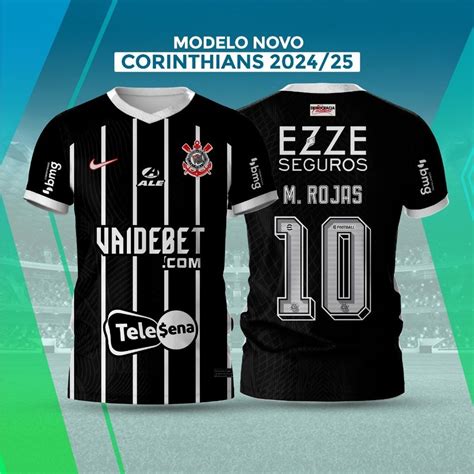 Nova Camisa Corinthians Listrada LanÇamento 202425 Frete GrÁtis Envio Imediato Promoção 2024