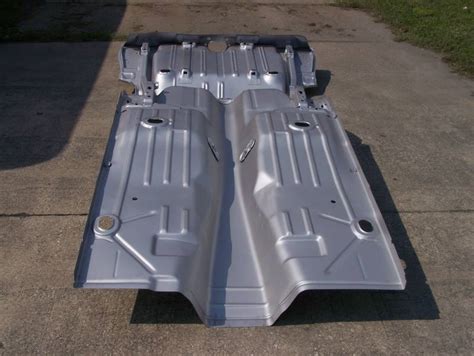 1967 Camaro Firebird Coupe Full Floor And Trunk Panel With Braces Image 7