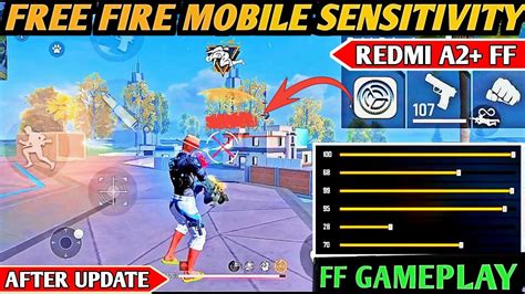 Free Fire Sensitivity Gameplay Redmi A Plus Free Fire Test