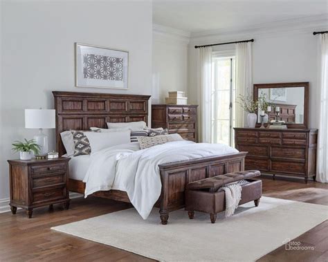 Avenue Brown Panel Bedroom Set By Coaster 1stopbedrooms