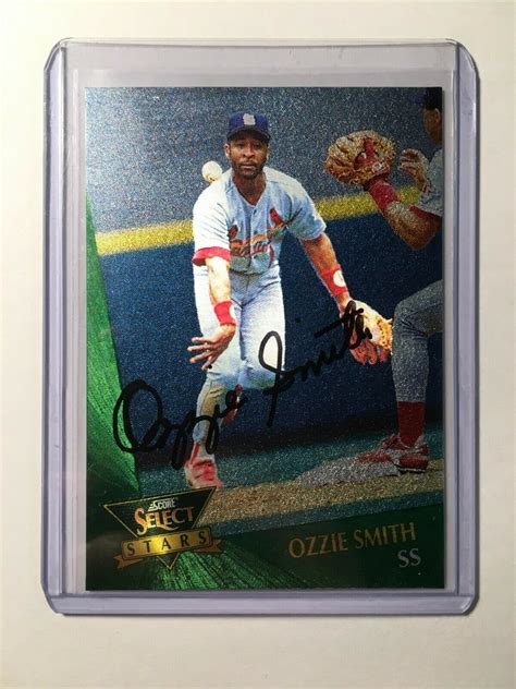 Score Select Stars Ozzie Smith Values Mavin