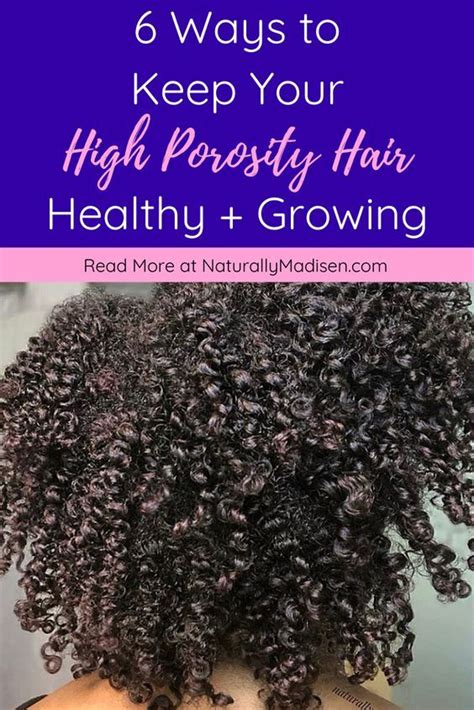 6 Effective Ways To Care For High Porosity Hair High Porosity Hair Hair Porosity Low