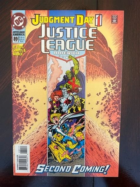 Justice League America 89 DC Universe Corner Box Variant 1994 NM