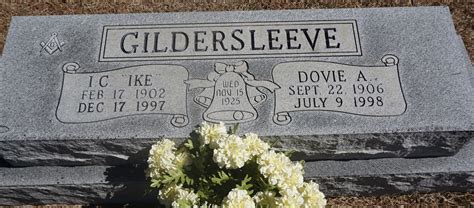 I C Ike Gildersleeve Find A Grave Memorial